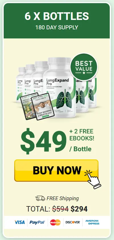 LungExpand Pro LungExpand Pro order 6 bottles